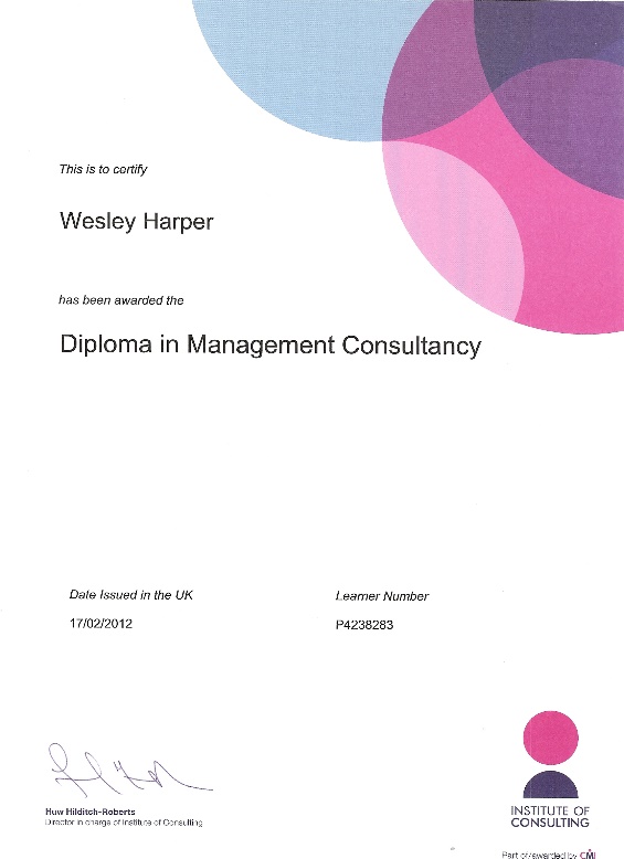 Insitute of Consulting Diploma